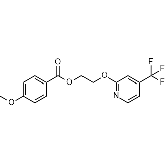 2-((4-(Trifluoromethyl)pyridin-2-yl)oxy)ethyl 4-methoxybenzoate|CS-0878674