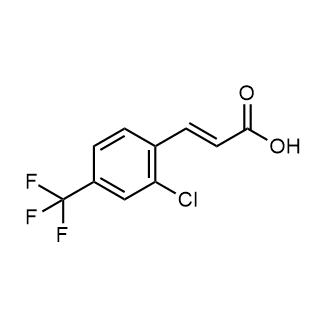 3-[2-Chloro-4-(trifluoromethyl)phenyl]-2-propenoic acid|CS-0878719
