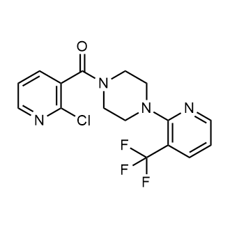 (2-Chloropyridin-3-yl)(4-(3-(trifluoromethyl)pyridin-2-yl)piperazin-1-yl)methanone|CS-0878725