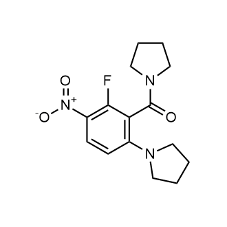 (2-Fluoro-3-nitro-6-(pyrrolidin-1-yl)phenyl)(pyrrolidin-1-yl)methanone|CS-0878736