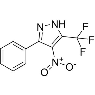 4-Nitro-3-phenyl-5-(trifluoromethyl)-1h-pyrazole|CS-0878785