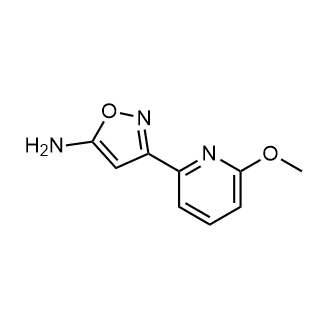 3-(6-Methoxypyridin-2-yl)isoxazol-5-amine|CS-0878858