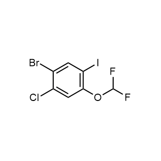 1-Bromo-2-chloro-4-(difluoromethoxy)-5-iodobenzene|CS-0878877