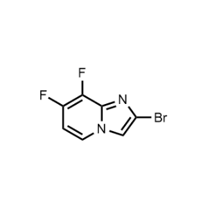 2-Bromo-7,8-difluoroimidazo[1,2-a]pyridine|CS-0879052