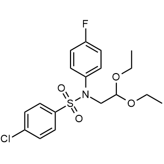 4-Chloro-n-(2,2-diethoxyethyl)-n-(4-fluorophenyl)benzenesulfonamide|CS-0879081