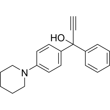 1-Phenyl-1-(4-(piperidin-1-yl)phenyl)prop-2-yn-1-ol|CS-0879145
