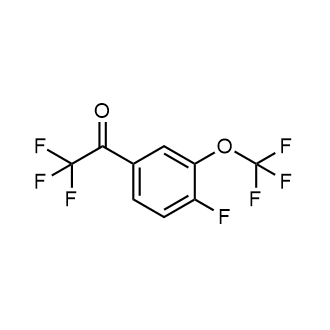 2,2,2-Trifluoro-1-(4-fluoro-3-(trifluoromethoxy)phenyl)ethan-1-one|CS-0879181
