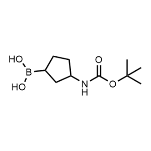 (3-((tert-butoxycarbonyl)amino)cyclopentyl)boronic acid|CS-0879234
