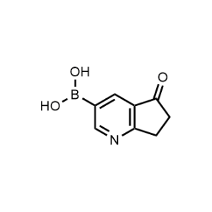 (5-Oxo-6,7-dihydro-5h-cyclopenta[b]pyridin-3-yl)boronic acid|CS-0879239