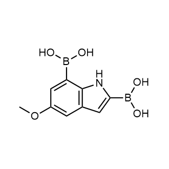 (5-Methoxy-1h-indole-2,7-diyl)diboronic acid|CS-0879248