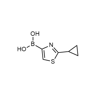 (2-Cyclopropylthiazol-4-yl)boronic acid|CS-0879249