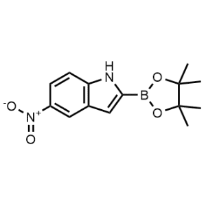 5-Nitro-2-(4,4,5,5-tetramethyl-1,3,2-dioxaborolan-2-yl)-1h-indole|CS-0879272