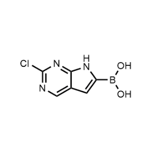 (2-Chloro-7h-pyrrolo[2,3-d]pyrimidin-6-yl)boronic acid|CS-0879278