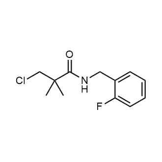 3-Chloro-n-(2-fluorobenzyl)-2,2-dimethylpropanamide|CS-0879320