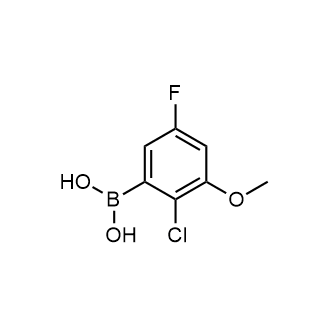 (2-Chloro-5-fluoro-3-methoxyphenyl)boronic acid|CS-0879416