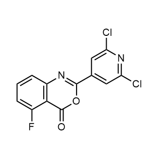 2-(2,6-Dichloropyridin-4-yl)-5-fluoro-4h-benzo[d][1,3]oxazin-4-one|CS-0879534