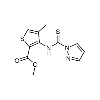 Methyl 4-methyl-3-(1h-pyrazole-1-carbothioamido)thiophene-2-carboxylate|CS-0879567