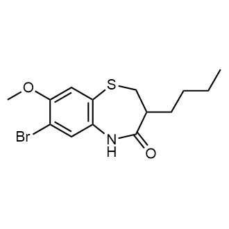 7-bromo-3-butyl-8-methoxy-3,5-dihydro-2H-1,5-benzothiazepin-4-one|CS-0879663