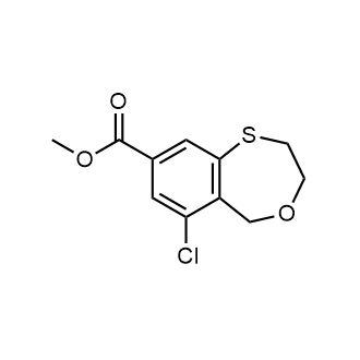 methyl 6-chloro-3,5-dihydro-2H-4,1-benzoxathiepine-8-carboxylate|CS-0879681