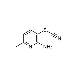 6-Methyl-3-thiocyanatopyridin-2-amine|CS-0879750