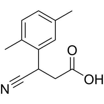 3-Cyano-3-(2,5-dimethylphenyl)propanoic acid|CS-0879762
