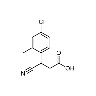 3-(4-Chloro-2-methylphenyl)-3-cyanopropanoic acid|CS-0879767