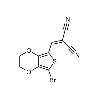 2-((7-Bromo-2,3-dihydrothieno[3,4-b][1,4]dioxin-5-yl)methylene)malononitrile|CS-0879842