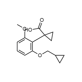 1-(2-(Cyclopropylmethoxy)-6-methoxyphenyl)cyclopropane-1-carboxylic acid|CS-0879947