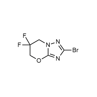 2-Bromo-6,6-difluoro-6,7-dihydro-5H-[1,2,4]triazolo[5,1-b][1,3]oxazine|CS-0880018