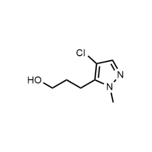 4-Chloro-1-methyl-1H-pyrazole-5-propanol|CS-0880141