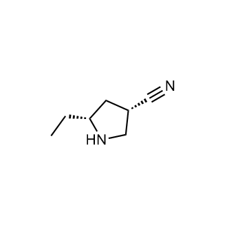(3S,5R)-5-Ethylpyrrolidine-3-carbonitrile|CS-0880320