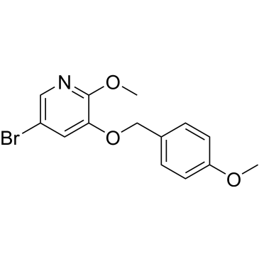 5-Bromo-2-methoxy-3-((4-methoxybenzyl)oxy)pyridine|CS-0880374