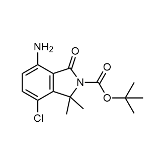 tert-Butyl 4-amino-7-chloro-1,1-dimethyl-3-oxoisoindoline-2-carboxylate|CS-0880653