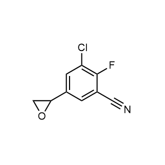 3-Chloro-2-fluoro-5-(oxiran-2-yl)benzonitrile|CS-0880694