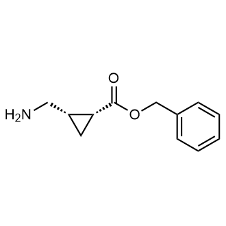 rel-Benzyl (1R,2S)-2-(aminomethyl)cyclopropane-1-carboxylate|CS-0880767