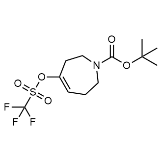 tert-Butyl 4-(((trifluoromethyl)sulfonyl)oxy)-2,3,6,7-tetrahydro-1H-azepine-1-carboxylate|CS-0880823
