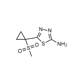 5-(1-(Methylsulfonyl)cyclopropyl)-1,3,4-thiadiazol-2-amine|CS-0880831