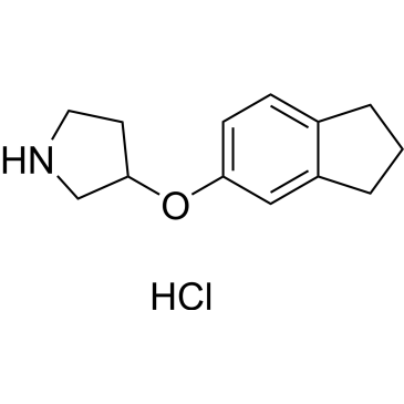 3-((2,3-Dihydro-1H-inden-5-yl)oxy)pyrrolidine hydrochloride|CS-0880884
