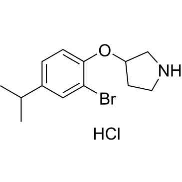 3-(2-Bromo-4-isopropylphenoxy)pyrrolidine hydrochloride|CS-0880886