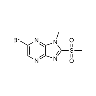 6-Bromo-1-methyl-2-(methylsulfonyl)-1H-imidazo[4,5-b]pyrazine|CS-0881076