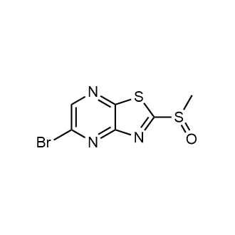 5-Bromo-2-(methylsulfinyl)thiazolo[4,5-b]pyrazine|CS-0881079