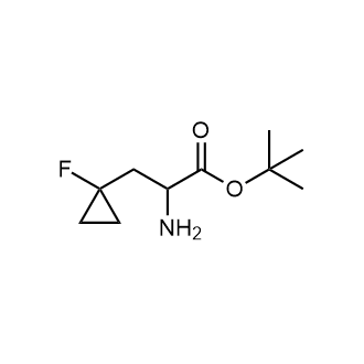 tert-Butyl 2-amino-3-(1-fluorocyclopropyl)propanoate|CS-0881137