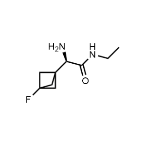 (R)-2-Amino-N-ethyl-2-(3-fluorobicyclo[1.1.1]pentan-1-yl)acetamide|CS-0881374