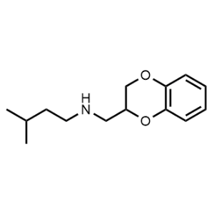 N-((2,3-Dihydrobenzo[b][1,4]dioxin-2-yl)methyl)-3-methylbutan-1-amine|CS-0881395