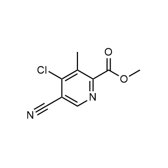 Methyl 4-chloro-5-cyano-3-methylpicolinate|CS-0881490