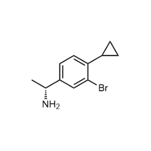 (R)-1-(3-Bromo-4-cyclopropylphenyl)ethan-1-amine|CS-0881552