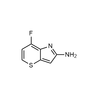 7-Fluorothiopyrano[3,2-b]pyrrol-2-amine|CS-0881609