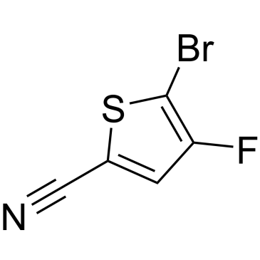 5-Bromo-4-fluorothiophene-2-carbonitrile|CS-0881630