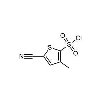 5-Cyano-3-methylthiophene-2-sulfonyl chloride|CS-0881661