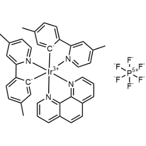 Iridium(1+), bis[5-methyl-2-(4-methyl-2-pyridinyl-κN)phenyl-κC](1,10-phenanthroline-κN1,κN10)-, (OC-6-13)-, hexafluorophosphate(1-) 1:1|CS-0881938